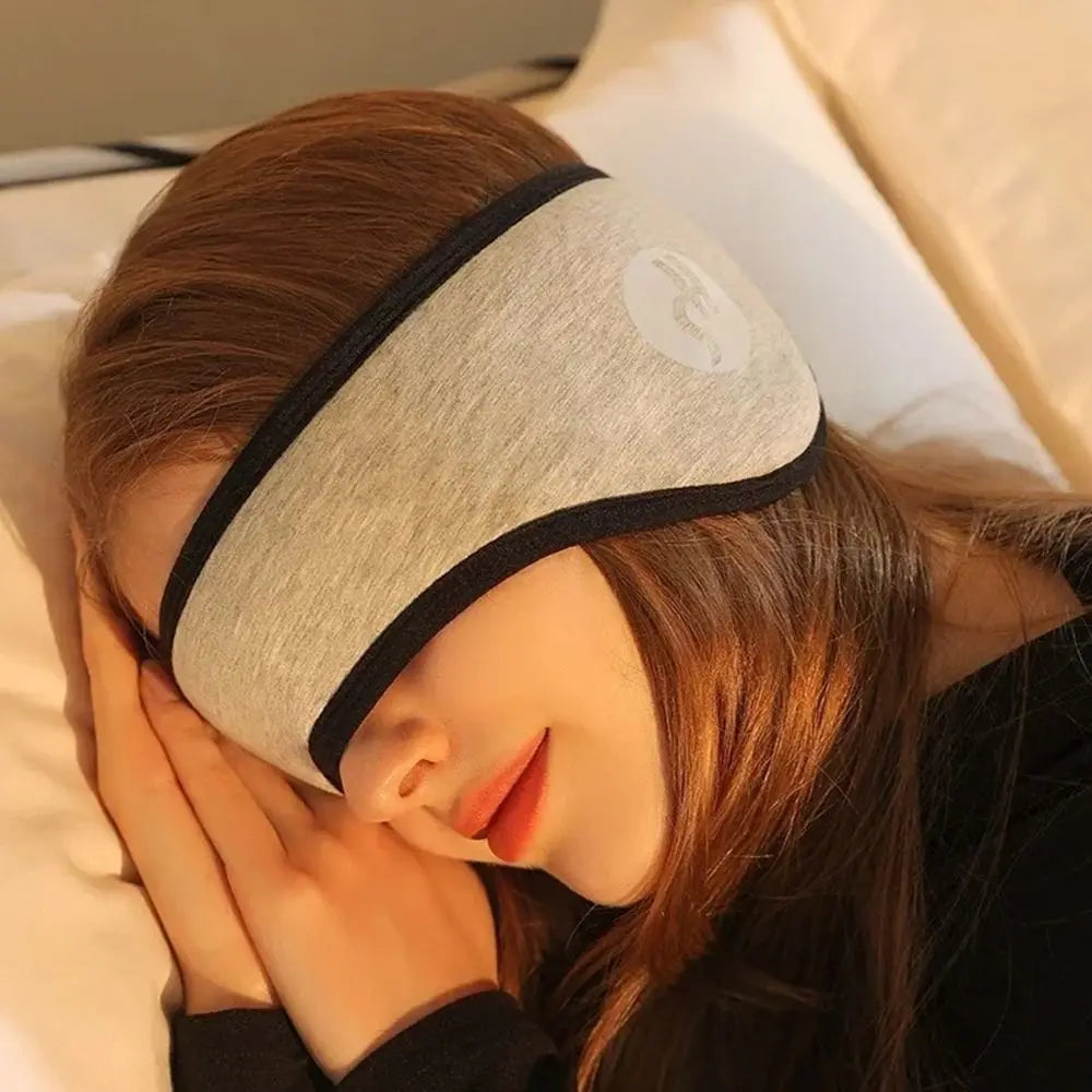 Noise-Reducing Sleep Earmuffs With Built-In Eye Mask