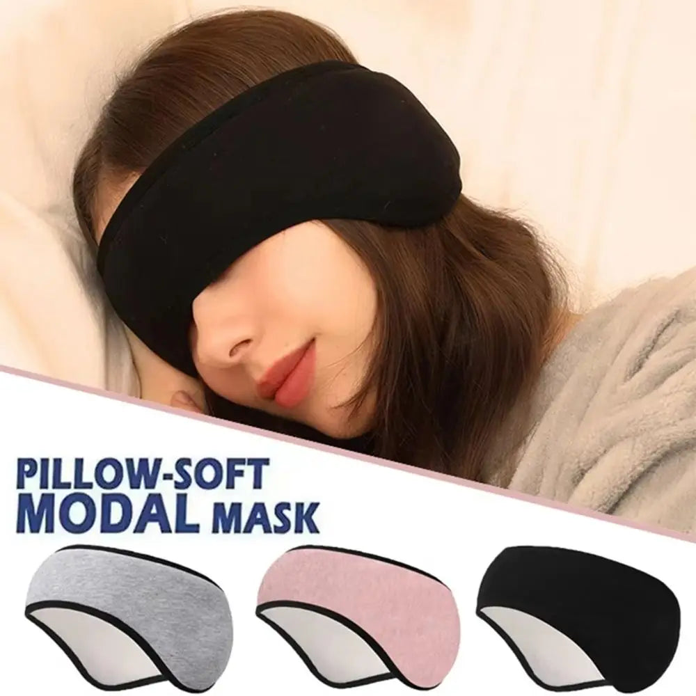 Noise-Reducing Sleep Earmuffs With Built-In Eye Mask