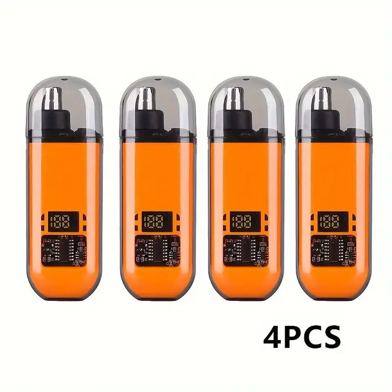 4PCS Color USB Rechargeable Nose & Ear Hair Trimmer for Men
